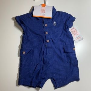 Carter’s newborn sailor romper